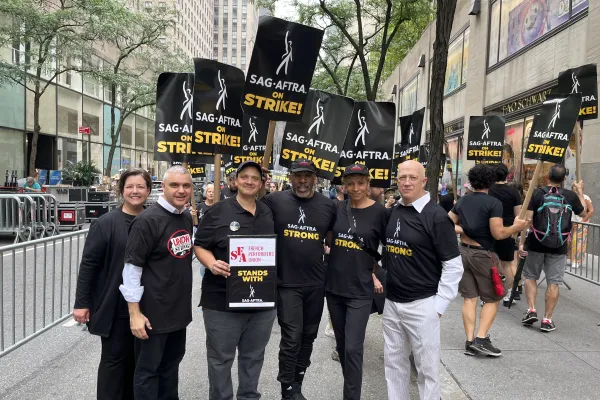 SAG-AFTRA Picket