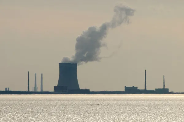 The Nine Mile Point nuclear complex in Oswego County
