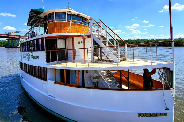 dutch apple cruises boat on water