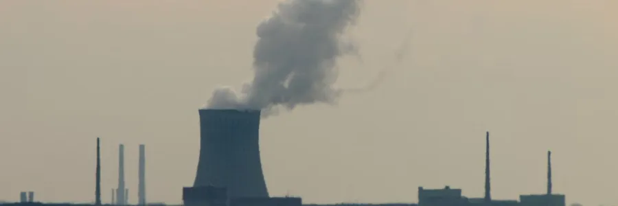 The Nine Mile Point nuclear complex in Oswego County