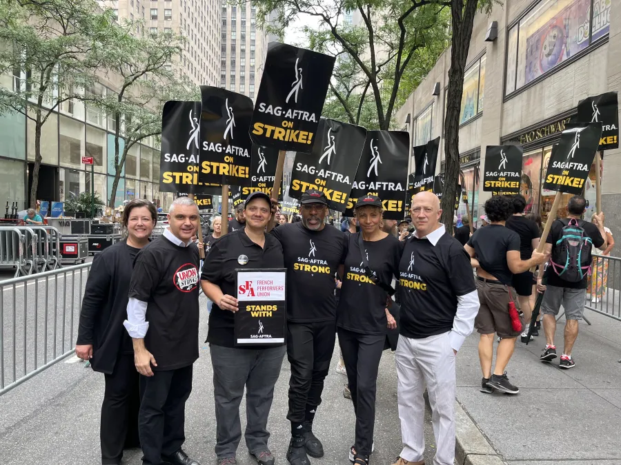 SAG-AFTRA Picket