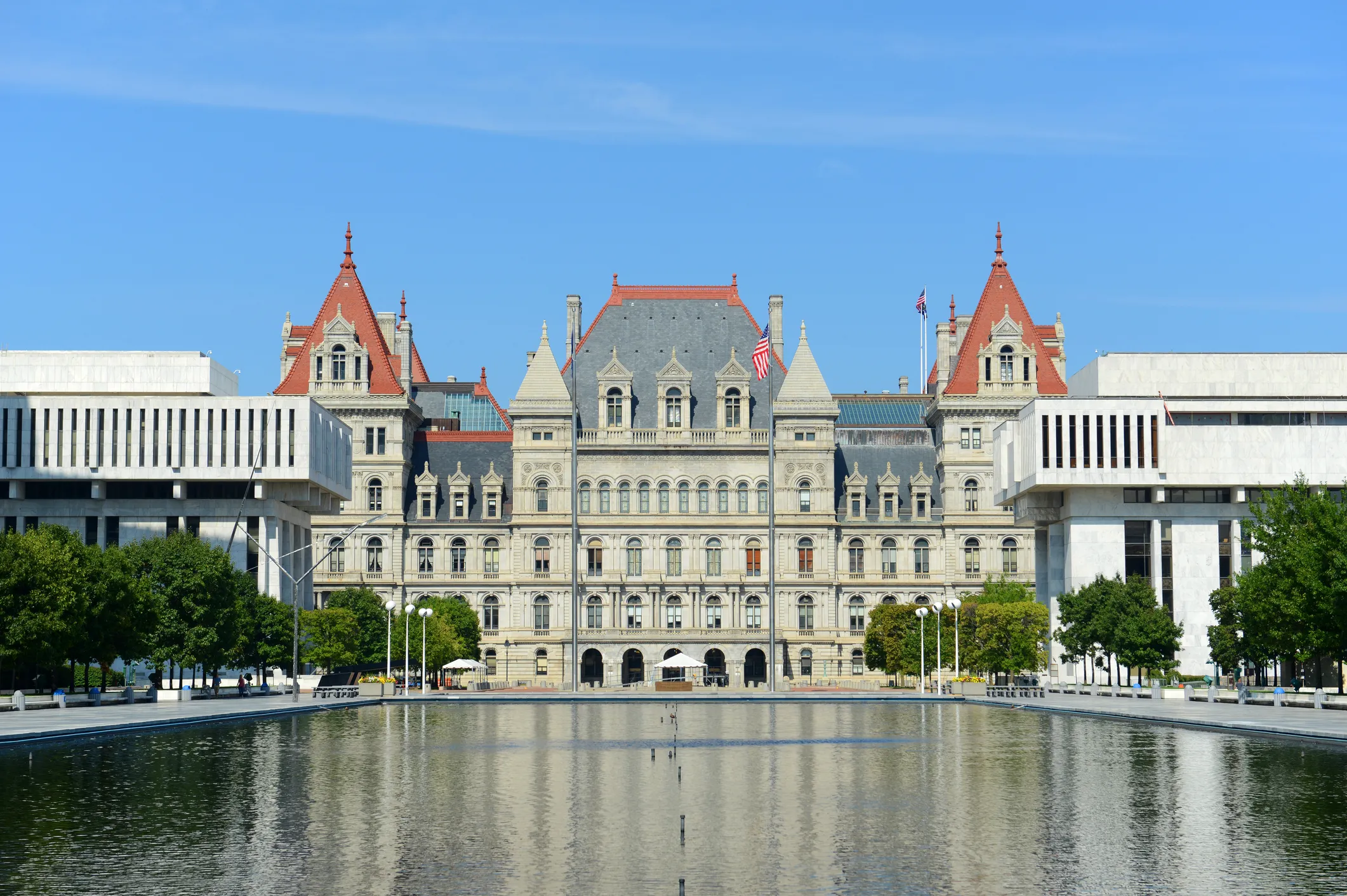Photo of the New York State Capitol building
